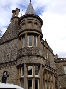 Clean and bright windows in Laura Place a stunning part of Bath - with lots of windows for us to clean.