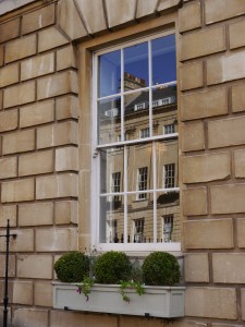 Residential window cleaning, Bath